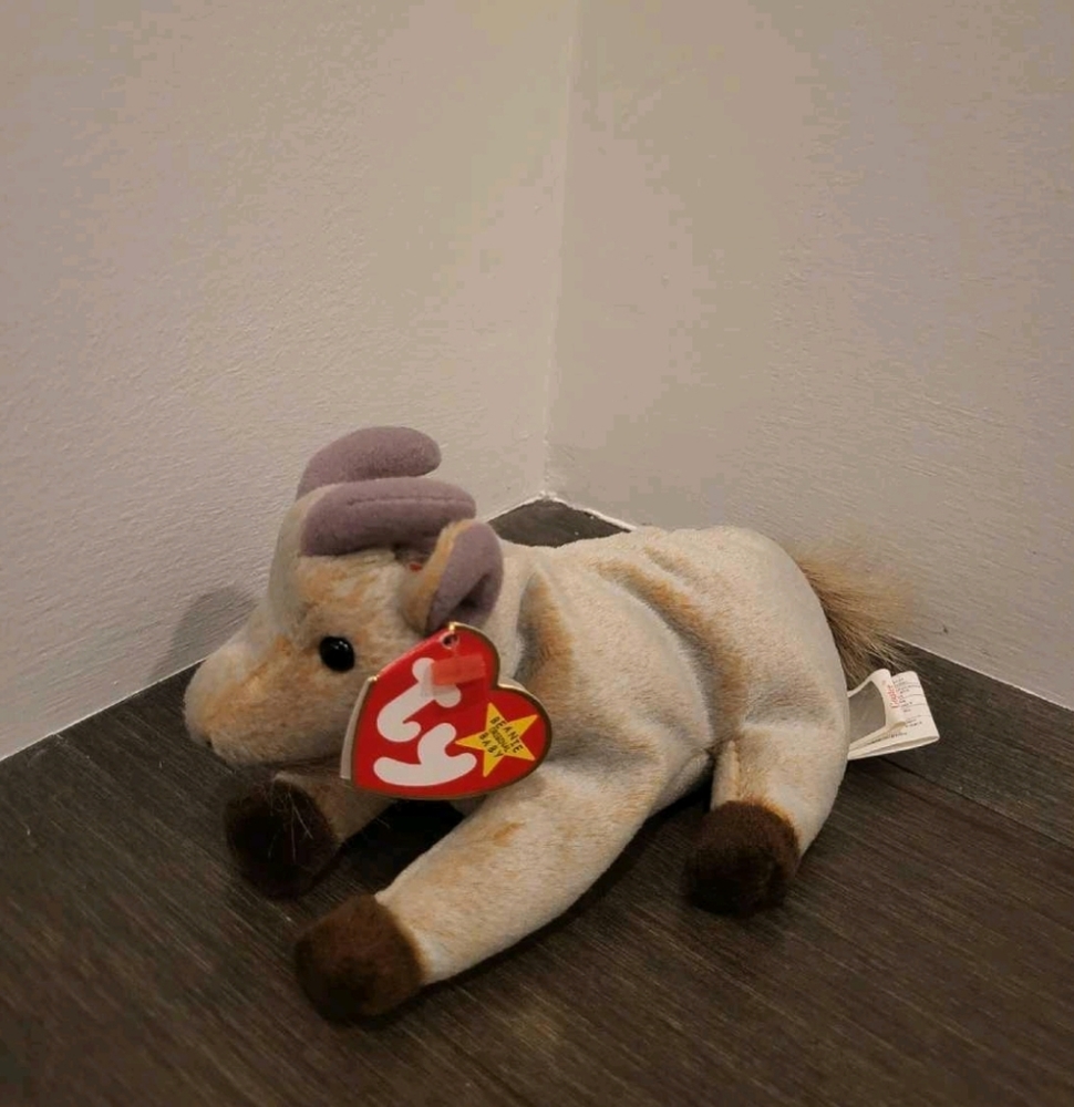 🍀4 FOR $15 NWT Beanie Baby Goatee the Goat
